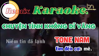 Chuyện Tình Không Dĩ Vãng  Karaoke Remix Tone Nam  Karaoke Bình Nguyên [upl. by Nich]