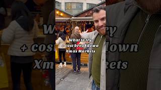 Christmas Markets Cost Breakdown  Honest Review ManchesterChristmas christmasmarkets [upl. by Marlow687]