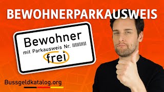 Mit dem Bewohnerparkausweis sichert ihr euch euren Parkplatz [upl. by Ynnej551]