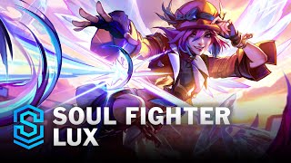 Soul Fighter Lux Skin Spotlight  League of Legends [upl. by Kelcie]