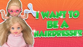 Barbie  I Want to Be a Hairdresser  Ep154 [upl. by Martijn]