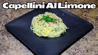 Capellini Al Limone  Classic Lemon Pasta Recipe [upl. by Octavie]