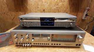 Amplituner Grundig Receiver R35  Lifetec LT 8964 CD MD Player [upl. by Braynard]