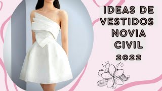 HERMOSOS VESTIDOS para BODA CIVIL ELEGANTES Y ÚNICOS 🌸 OUTFITS PARA BODA CIVIL MUJER 2025😍💗 [upl. by Nicolette]