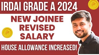 IRDAI GRADE A Revised Salary Slip 2024  Latest Salary Slip Of IRDAI GRADE A  Banker Couple [upl. by Llehsar]