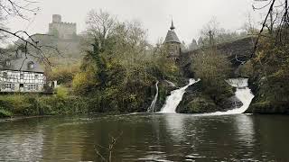 Entspannende Wasserfälle zum meditieren einschlafen und beruhigen Burg Pyrmont [upl. by Osnofla]