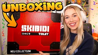 NEW Skibidi Toilet MYSTERY Unboxing EXCLUSIVE SKIBIDI BOX [upl. by Grevera623]