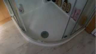 How to unblock a shower trap Is your shower slow to run away [upl. by Cristine]