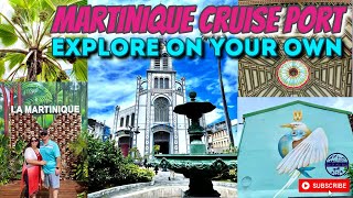 FortdeFrance Martinique Cruise Port  Explore on Your Own cruise cruising Martinique caribbean [upl. by Assenab970]