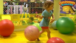 Family Fun with Genevieve at the Indoor Playground [upl. by Areivax]