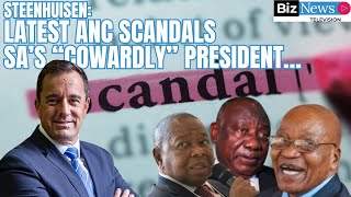 Steenhuisen on the latest ANC scandals  and SA’s “cowardly” President… [upl. by Ainslee628]