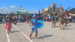 Danzantes Mexicas en la Basílica de Guadalupe [upl. by Joshia589]