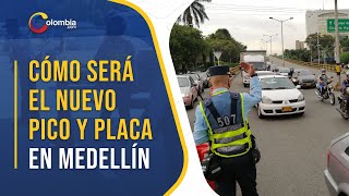 ¿Cómo funcionará el permiso de circulación por pico y placa en Medellín [upl. by Ileek]