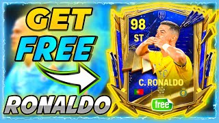 How To Get Free Ronaldo In Fc Mobile 24  Fc Mobile Glitch  EAFC Glitch 24 [upl. by Marthe249]