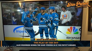 Play Of The Day Alex Wennberg Scores GameWinner In OT For Fritzys Sharks  11624 [upl. by Allen]