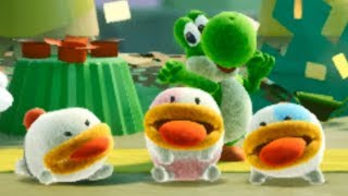 Yoshis Crafted World  All Poochy Pup Locations [upl. by Nihcas634]