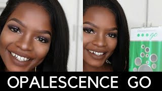 How l whitened my teeth using Opalescence Go [upl. by Ardnuhsed]