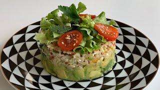 Salade Quinoa Avocat سلطة الكنوا و الأفوكا [upl. by Dierolf]