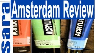 Amsterdam Standard Series Acrylics Review [upl. by Fotina]