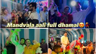 MANDVALA AALI FULL DHAMAL 😍🫶  PAYAL PATIL VLOG🤍 [upl. by Serle]