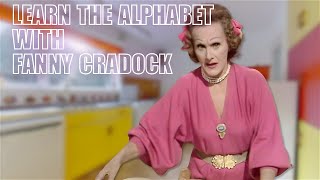 Learn The Alphabet With Fanny Cradock [upl. by Nahtahoj]