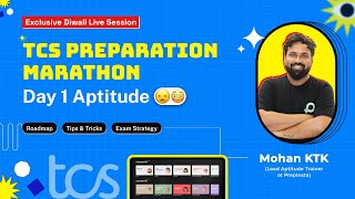 TCS Preparation Marathon 2025  Day1 Aptitude [upl. by Saalocin]