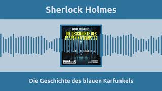 Sherlock Holmes – Die Geschichte des blauen Karfunkels Komplettes Hörbuch – Weihnachtskrimi [upl. by Nivrad896]