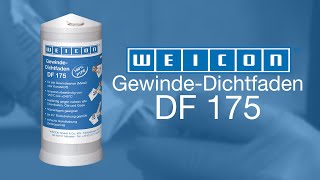 WEICON GewindeDichtfaden DF 175  Anleitung [upl. by Sakul]