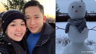 OUR FIRST SNOWMAN TOGETHER⛄️ EP042 [upl. by Iggep556]