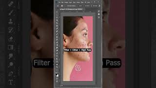 Remove Skin Blemishes in Photoshop  New Tutorial shorts photoshop [upl. by Uel290]