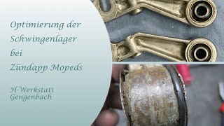 Optimiertes Schwingenlager für Zündapp Mopeds I HWerkstatt® Gengenbach [upl. by Eelah]