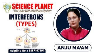 Interferons Types Explain by Anju Mam of Science Planet [upl. by Katushka]