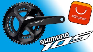 Grupo Shimano 105 de Ali Express Crankset [upl. by Jezebel]