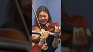 VIOLIN STRING BREAKS MID PERFORMANCEshorts [upl. by Milo578]