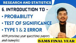 Statistics bams 4th year  Statistics notes bams 4th year  Statistics notes bams final year  Bams [upl. by Mcgannon]