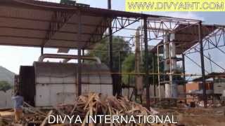 10 TON TYRE PYROLYSIS PLANT ANDHRA PRADESH DIVYA INTERNATIONAL [upl. by Adnih44]