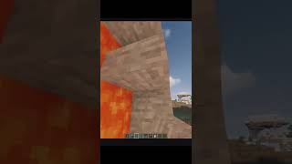 Minecraft Lava Door minecraft gaming shorts trending DarkieXDd [upl. by Eibob]