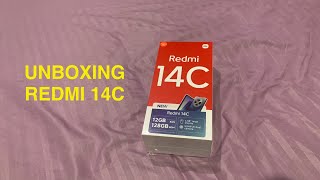 UNBOXING REDMI 14C  HP MURAH TAPI GAK MURAHAN [upl. by Funda]