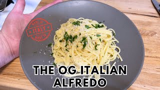 The Original Italian Alfredo  Pasta Al Burro [upl. by Esmeralda404]