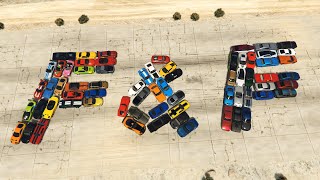 GTA V All Fast amp Furious Car builds from 9 movies  All 95 Possible FampF Builds [upl. by Nahgiem]