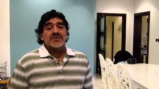 Diego Maradona message to Elias Figueroa [upl. by Toshiko324]