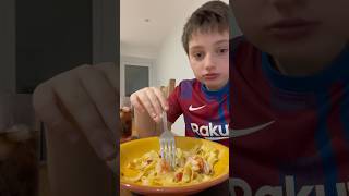 Prawn pasta 😋 food cooking shorts [upl. by Doble344]