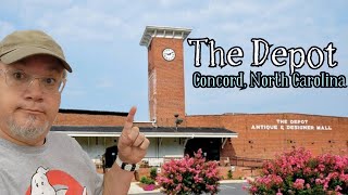 The Depot in Concord North Carolina  Filled with Antiques and Collectible Goodness 2022 [upl. by Annora]