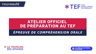 Préparer lépreuve de Compréhension orale du TEF [upl. by Ashton]