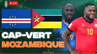 🔴🇨🇻🇲🇿 CAP VERT  MOZAMBIQUE LIVE  🚨LES REQUINS BLEU FACE AUX MANBAS LA QUALIF  CAN  CAN 2024 [upl. by Rramal]