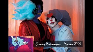 Cosplay Performance  Yunicon 2024  Issyart amp RuruCosplay  Helluva Boss  Fizzie amp Ozzie [upl. by Essiralc]