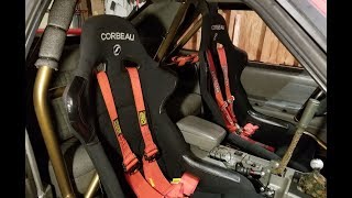 Installing Fixed Back Fx1 wide seats in a Foxbody Mustang [upl. by Anneirb190]