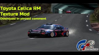 Gran Turismo 2 Deluxe  Black and Blue color mod for 91 Celica RM all GTFour trims 4K UHD [upl. by Leod]