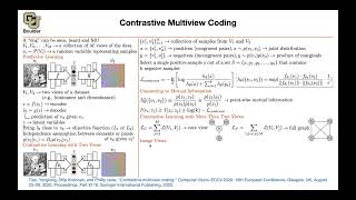 Contrastive Multiview Coding Cont  Lecture 78 Part 1  Applied Deep Learning Supplementary [upl. by Brubaker711]