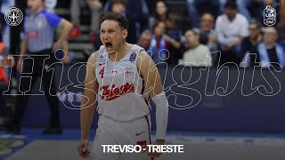 Nutribullet Treviso  Pallacanestro Trieste  5a Giornata LBA 26102024  highlights [upl. by Aiclef]